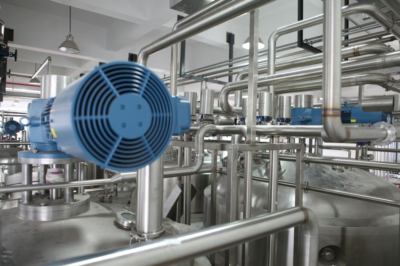 Stainless process equipment detail